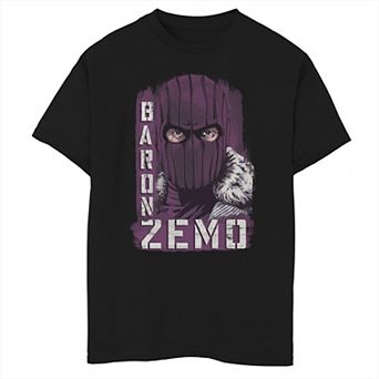 Boys 8-20 Marvel The Falcon And The Winter Soldier Baron Zemo Portrait Graphic Tee