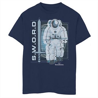 Boys 8-20 Marvel WandaVision Space Suit S.W.O.R.D. Logo Graphic Tee