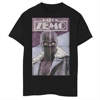 Boys 8-20 Marvel The Falcon And The Winter Soldier Baron Zemo Poster Graphic Tee