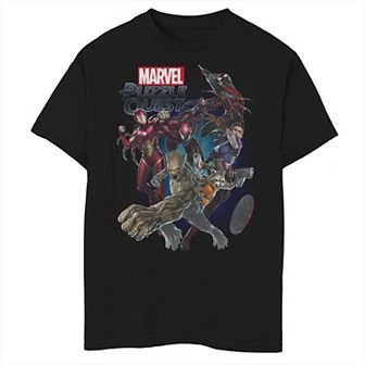 Boys 8-20 Marvel Puzzle Quest Ready For Action Graphic Tee