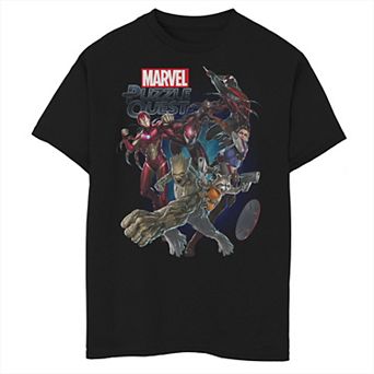 Boys 8-20 Marvel Puzzle Quest Ready For Action Graphic Tee
