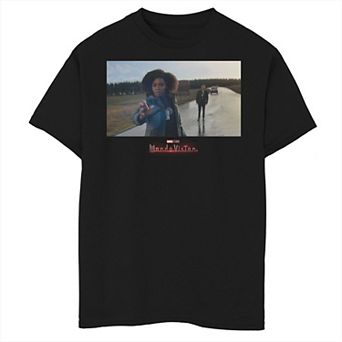Boys 8-20 Marvel Wandavision Costume Time Photo Real Graphic Tee