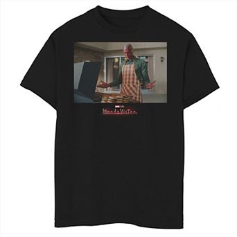 Boys 8-20 Marvel Wamdavision Color Tricks Photo Real Graphic Tee