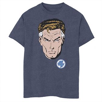 Boys 8-20 Marvel Fantastic Four Mr Fantastic Face Big Face Graphic Tee