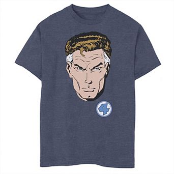 Boys 6-20 Marvel Fantastic Four Mr Fantastic Face Big Face Graphic Tee