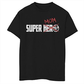 Boys 8-20 Captain Marvel Mother's Day Super Mom Graphic Tee