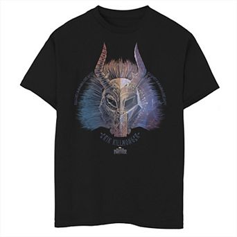 Boys 6-20 Marvel Black Panther Movie Killmonger Ombre Graphic Tee