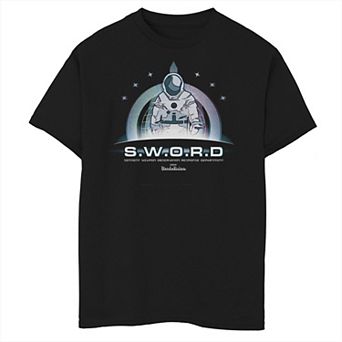 Boys 8-20 Marvel WandaVision S.W.O.R.D. Space Suit Logo Graphic Tee