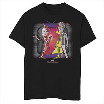 Boys 8-20 Marvel Wandavision Secrets Graphic Tee