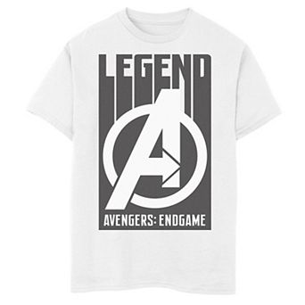 Boys 8-20 Marvel Avengers Endgame Legend Logo Graphic Tee