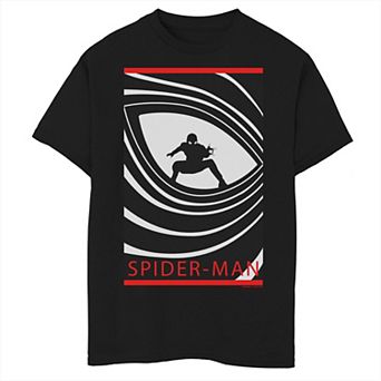 Boys 8-20 Marvel Spider-Man Far From Home Silhouette Poster Graphic Tee