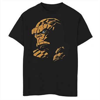 Boys 8-20 Marvel Fantastic Four Thing Glares Big Face Graphic Tee