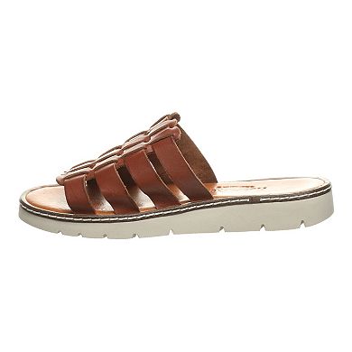 Sunset Bearpaw Blanket Pink Slide Sandals