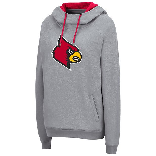 NCAA Louisville Cardinals Boys' Poly Hooded Sweatshirt - S