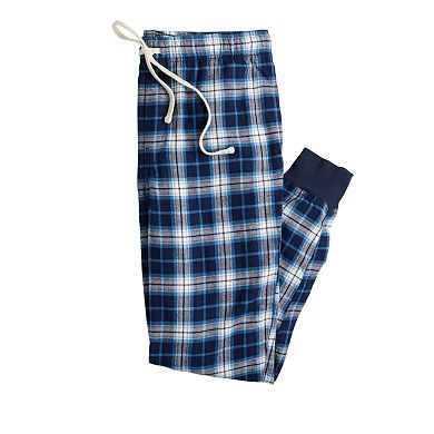 Men's Sonoma Goods For Life® Flannel Banded Bottom Sleep Pants