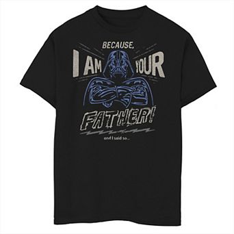 Boys 6-20 Star Wars Dad Says So Fathers Day Graphic Tee