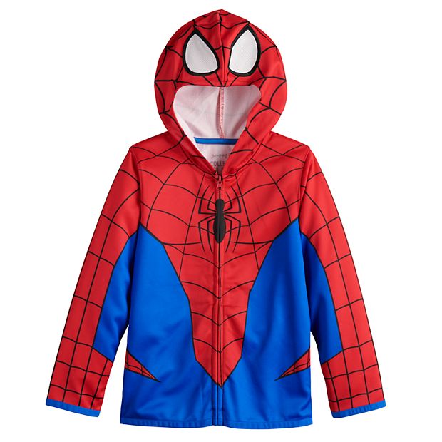 Kids spider man outlet hoodie