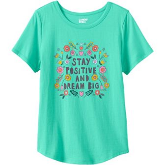 Girls 2-20 Lands' End Graphic Tee in Regular & Plus