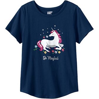 Girls 2-20 Lands' End Graphic Tee in Regular & Plus
