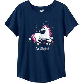 Girls 2-20 Lands' End Graphic Tee in Regular & Plus