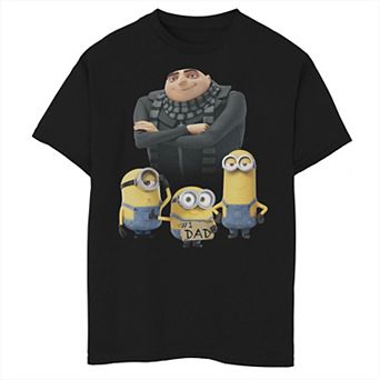 Boys 8-20 Despicable Me Minions Count Dracula Portrait Graphic Tee