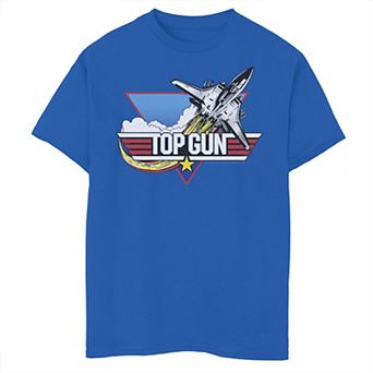 Boys 8-20 Top Gun Jet Logo Americana Graphic Tee