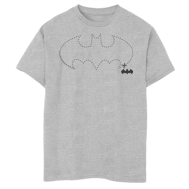Boys 8-20 DC Fandome Batman Cut Here Logo Graphic Tee, Boys, Size: Large, 