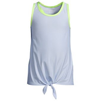 Girls 4-16 Lands' End Tie Front Active Performance Tank Top