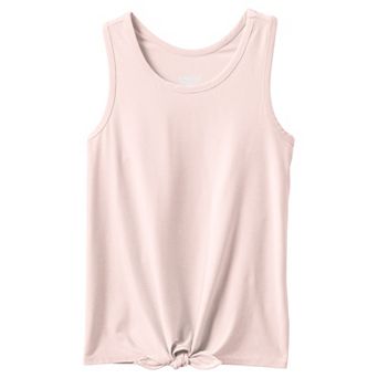Girls 4-16 Lands' End Tie Front Active Performance Tank Top