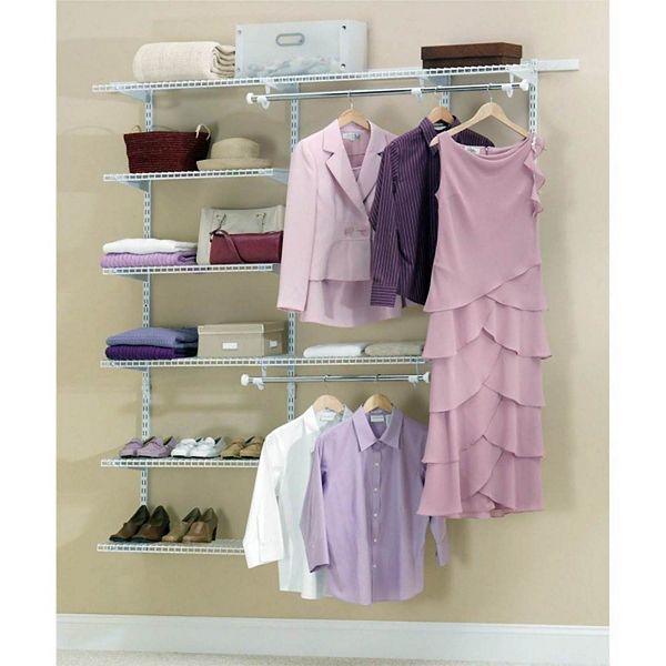 Rubbermaid Configurations 36 Feet Custom DIY Closet Organizer Deluxe