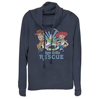 Disney / Pixar Toy Story Juniors' Toys To The Rescue Cowlneck Graphic Lightweight Long Sleeve