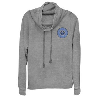 Disney / Pixar Toy Story Juniors' Buzz Lightyear Space Ranger Badge Cowlneck Graphic Lightweight Long Sleeve