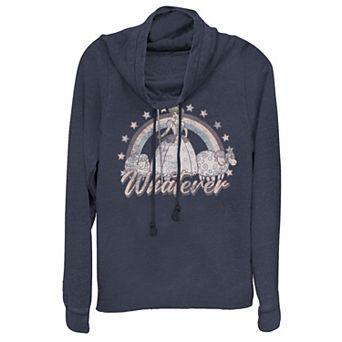 Disney / Pixar Toy Story Juniors' Rainbow Little Bo Peep Sheep Cowlneck Graphic Lightweight Long Sleeve