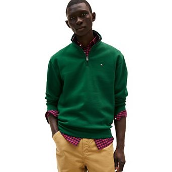 Men's Tommy Hilfiger Logo Quarter-Zip Top