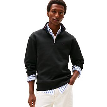 Men's Tommy Hilfiger Logo Quarter-Zip Top