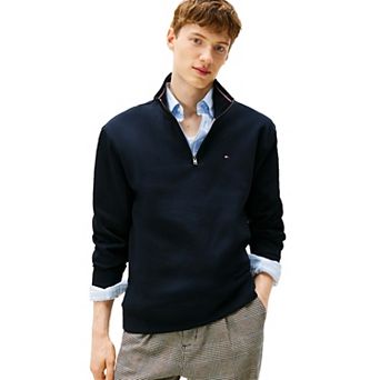 Men's Tommy Hilfiger Logo Quarter-Zip Top