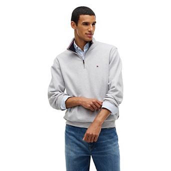 Men's Tommy Hilfiger Logo Quarter-Zip Top