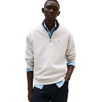 Men's Tommy Hilfiger Logo Quarter-Zip Top