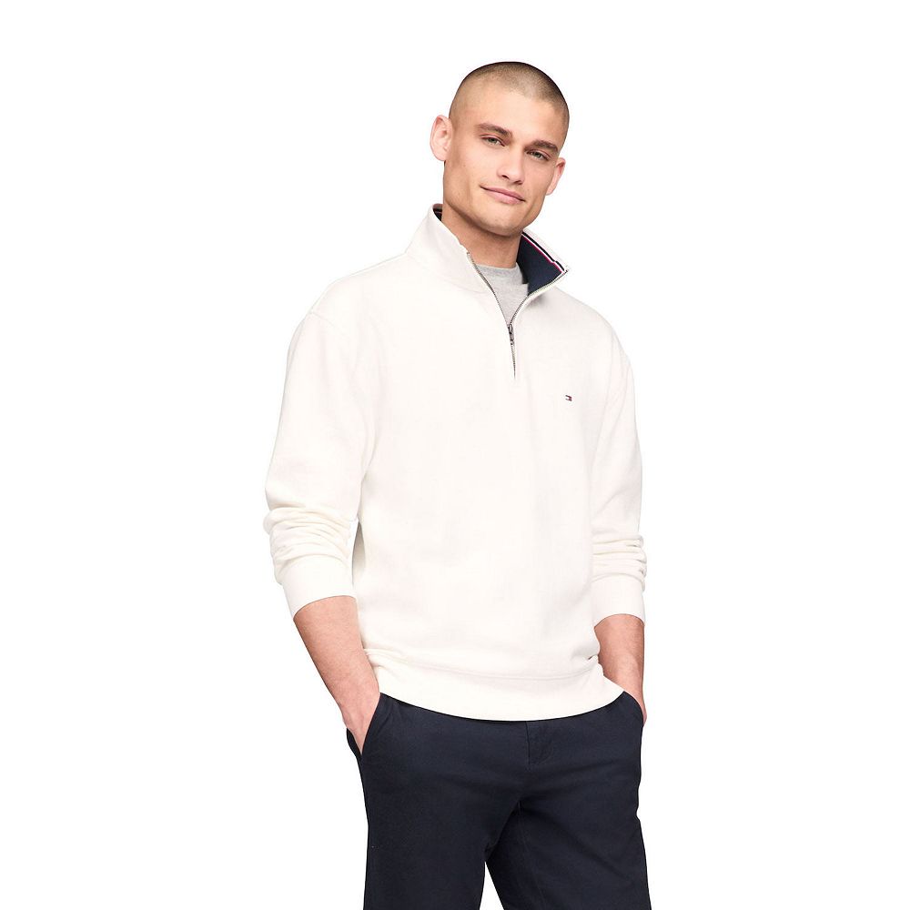 Men's Tommy Hilfiger Logo Quarter-Zip Top