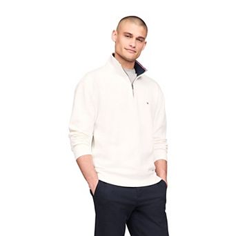 Men's Tommy Hilfiger Logo Quarter-Zip Top