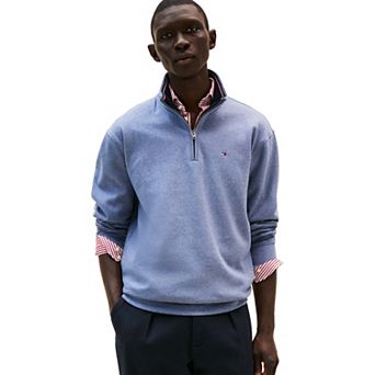 Men's Tommy Hilfiger Logo Quarter-Zip Top