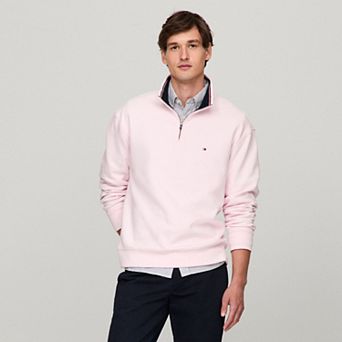 Men's Tommy Hilfiger Logo Quarter-Zip Top