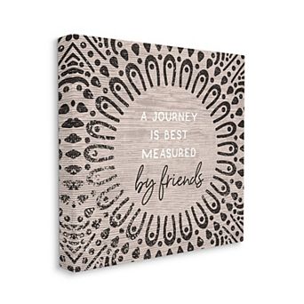 Stupell Home Decor Best Measured By Friends Quote Wall Decor