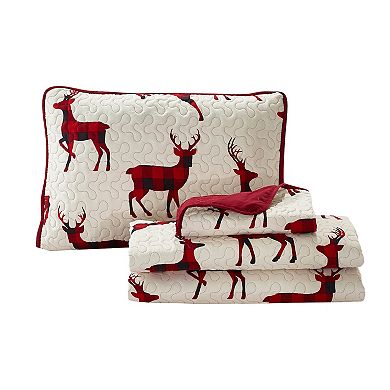 Claus Quilt Set with Shams