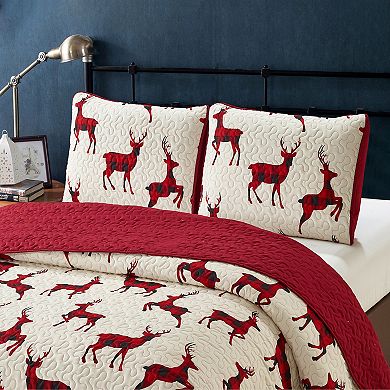 Claus Quilt Set with Shams