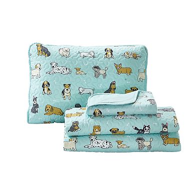 Puppies Quilt Set with Shams