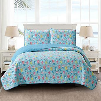 Harper Lane Mermaids and Friends 2 pc Quilt Set Twin