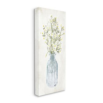 Stupell Home Decor Quaint White Daisies Canvas Wall Art