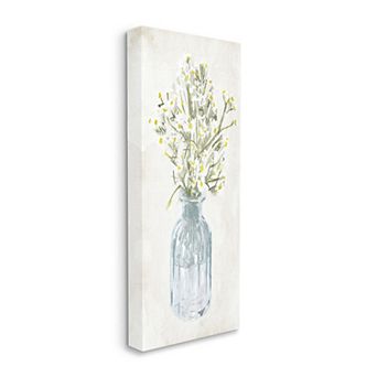 Stupell Home Decor Quaint White Daisies Canvas Wall Art