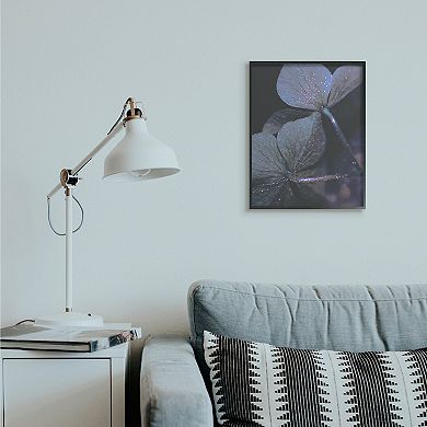 Stupell Home Decor Dark Tone Glittered Clover Framed Wall Art